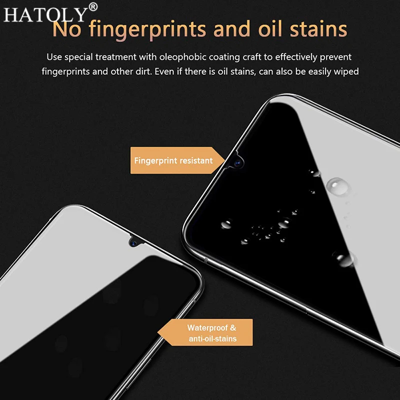 2 piezas de vidrio en Redmi Note 9 Pro vidrio templado para Xiaomi Redmi Note 9 Pro Protector de pantalla de vidrio Protector para Redmi Note 9 Pro-4