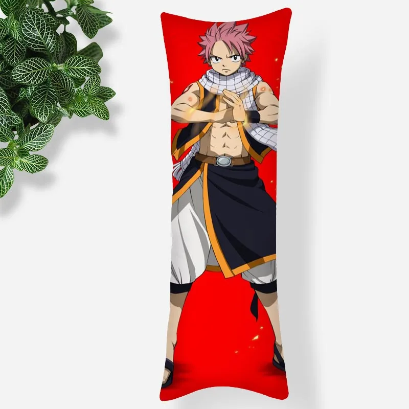 Домашний декор чехол для подушки с аниме Фея хвост 3D двухсторонний Шелковый