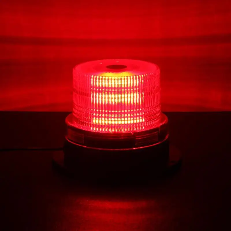 VODOOL Universal Magnetic Adsorption 12/24V Car LED Strobe Warning Light Vehicle Police Emergency Flashing Lighting Beacon Lamp |