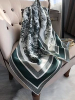 pure 100 silk scarf hand rolled edges silk twill scarf 9090cm 100 mulberry silk scarf top designer bandana scarf foulard satin