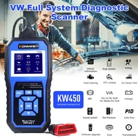professional obd2 diagnostic scanner kw450 code reader for vag cars vw audi abs airbag oil abs epb dpf srs tpms reset vag com
