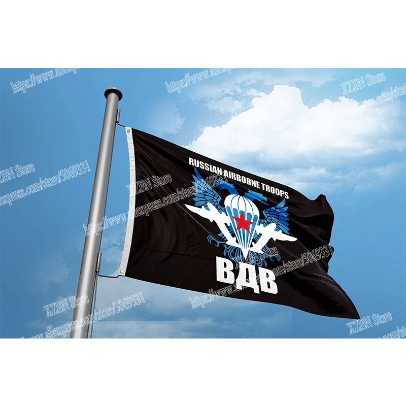 Russian Airborne Troops Flag 3ft x 5ft Polesyter Banner Flying 150* 90cm Custom Flag Outdoor Indoor Decorations