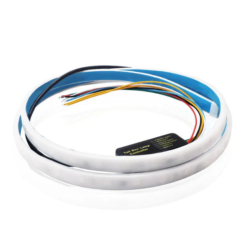 Желтый/красный/светло голубой/белый течет задний светодиодный багажник