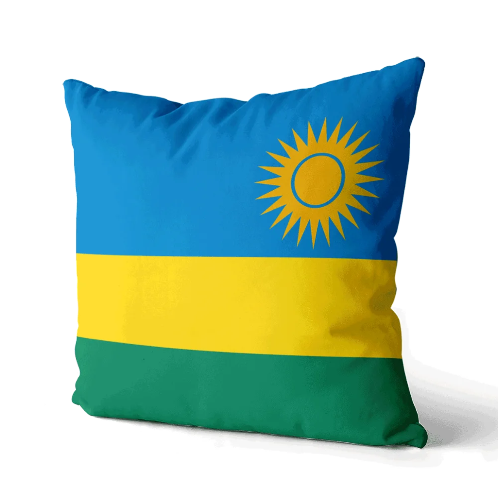 

Rwanda throw pillow Decorative Pillow Cushion Covers Pillowcase Cushions for Sofa for room canvas Pillowcover home decor