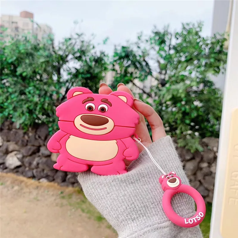 

Lotso Soft Silicone Cute Novelty Airpods Pro Case Protective Bluetooth Earphone
