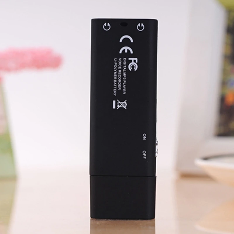Top Mp3 Music Player 16Gb Recording Function With Fm Two Headphone Jack U Disk Mini Walkman Black Plastic | Электроника