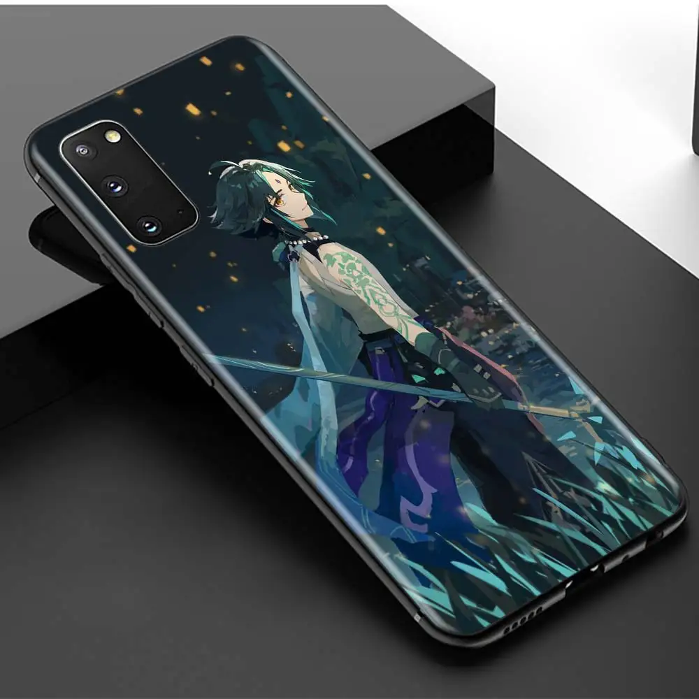 

Game Genshin Impact Silicone Phone Case For Samsung Galaxy S20 Ultra S20 FE S10 5G S8 S9 Plus S10e S10 Lite Soft Cover Coque