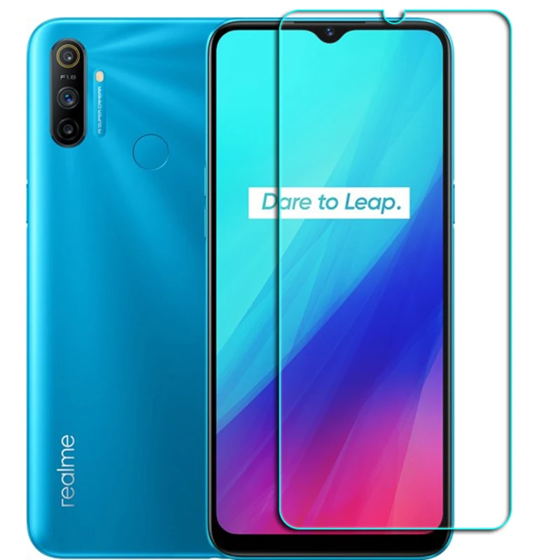 

Tempered Glass for OPPO Realme C3 Global GLASS Protective Film on OPPO Realme C3 RMX2020 6.5" Screen Protector cover