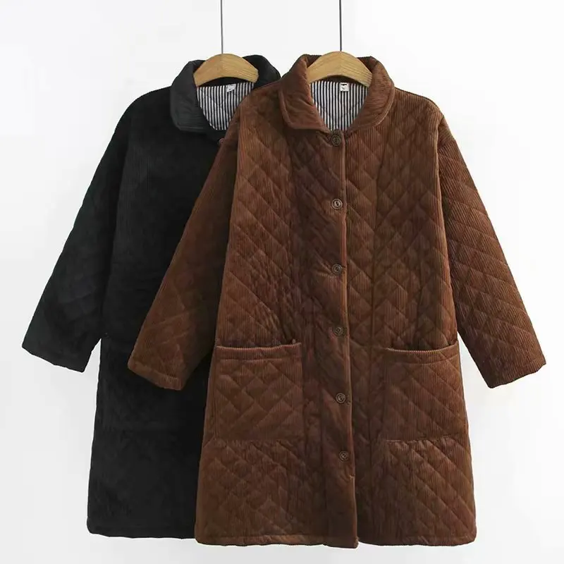 Повседневные парки больших размеров женская одежда на осень и зиму Свободные