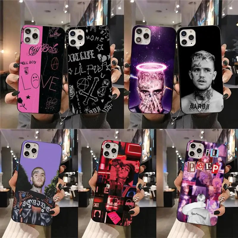 Чехол для телефона Lil Peep Love Hell Boy iphone 12 11 Pro Max Mini XS 8 7 6 6S Plus X 5S SE 2020 XR | Мобильные