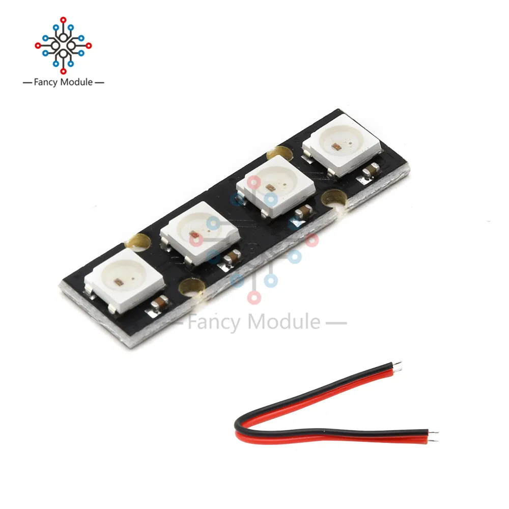 Программируемая Светодиодная лента WS2812B RGB5050 с F3 Naze32 CC3D для контроллера полета