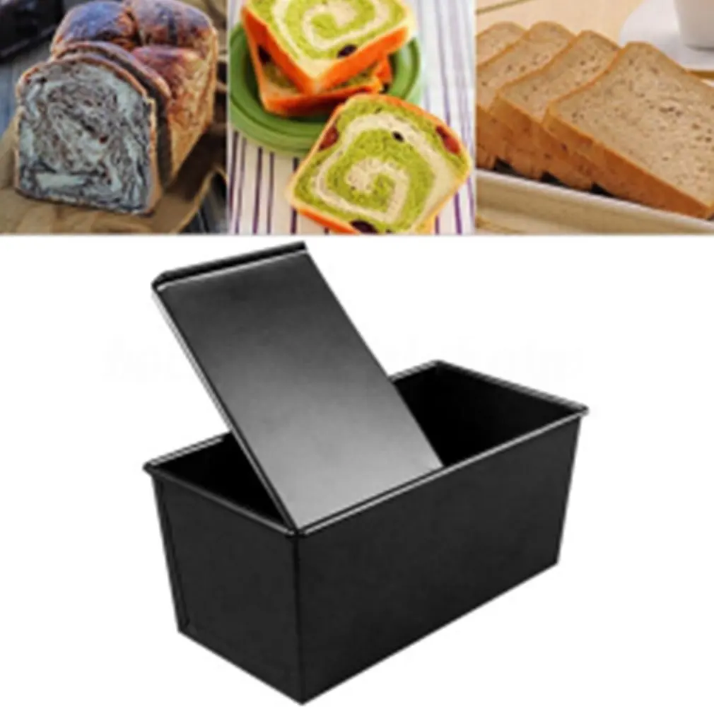 Антипригарное покрытие прямоугольный для хлеба выпечки печенья коробка олова