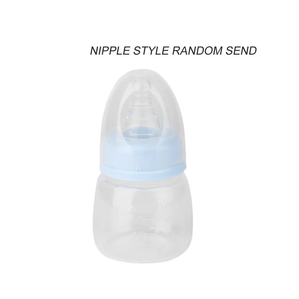 

HOT! New Infant Baby Feeding Feeder 60ML PP Nursing Juice Milk Mini Hardness Bottle Baby Bottles And Nipples