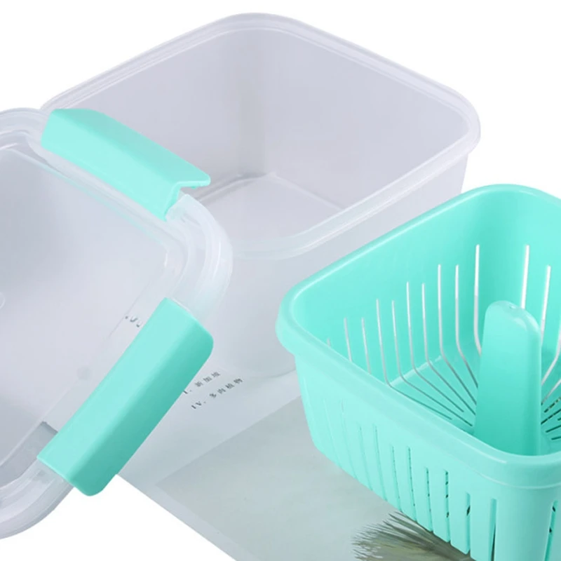 Berry Keeper Box Containers Boxes Keep Fresh Produce Saver with Leak-Proof Lids | Дом и сад