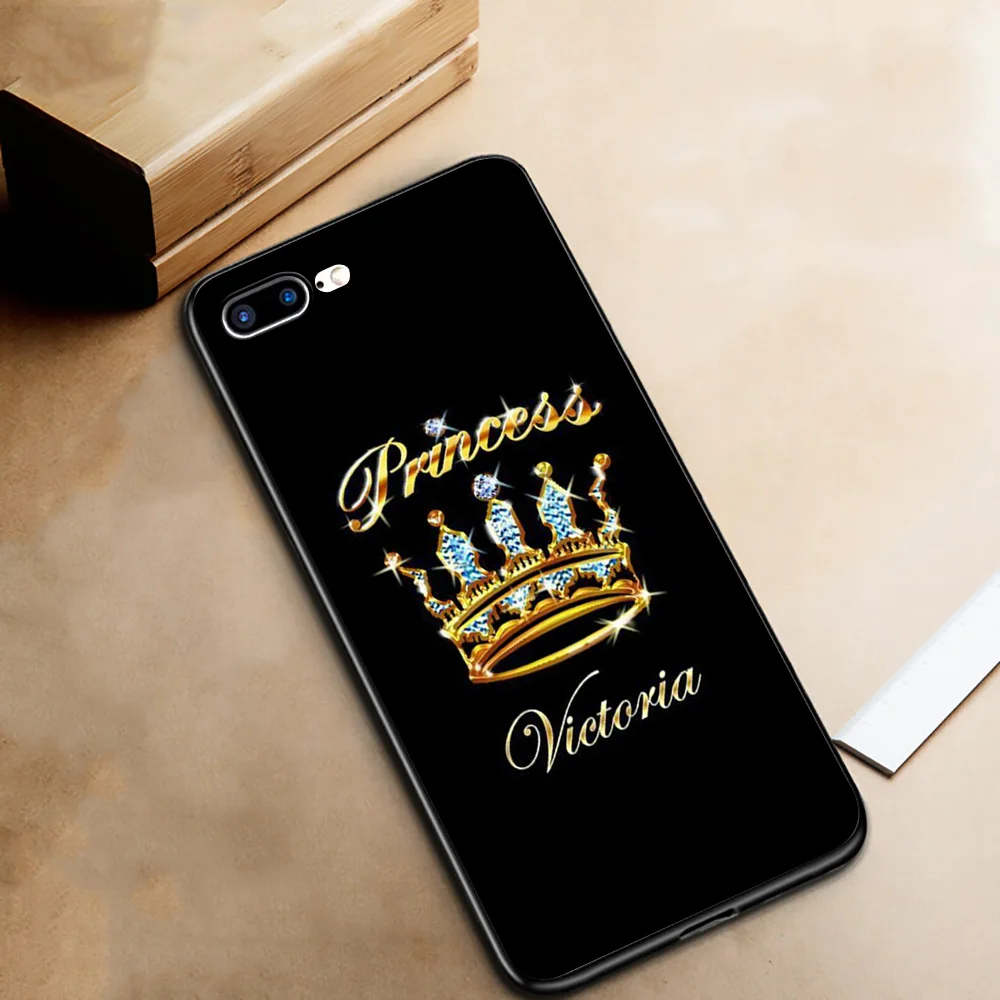 Чехол T154 с короной принцессы для iPhone 13 12 Mini 11 Pro XS Max XR X 8 7 6 6S Plus 5 фотоблей 2020 |