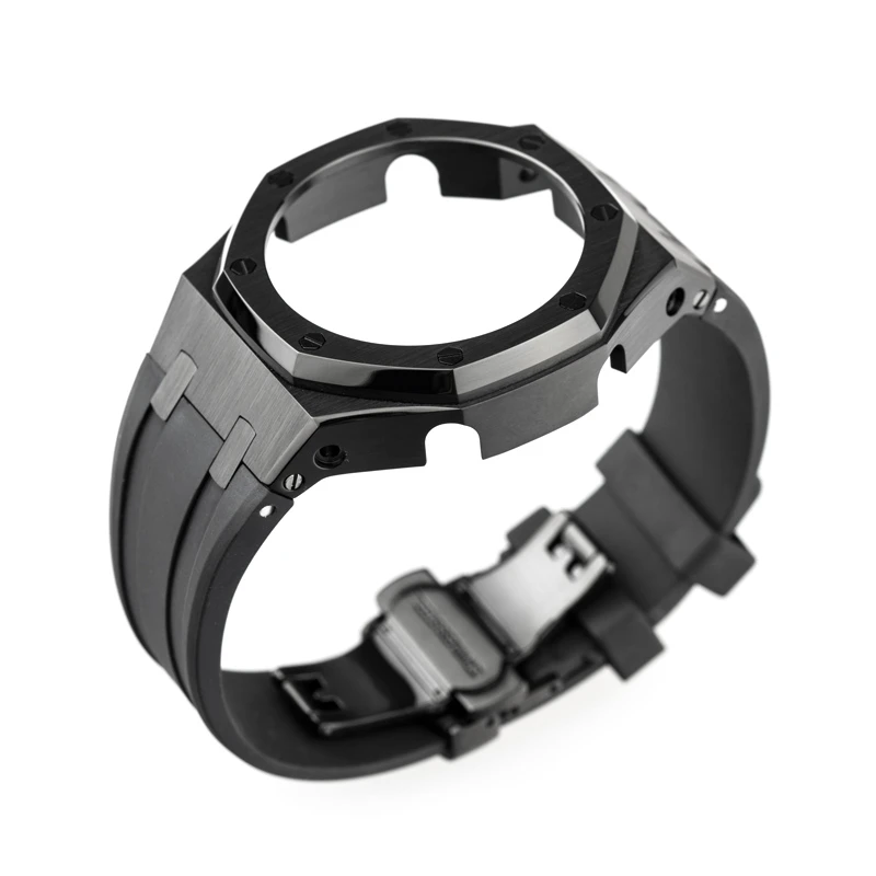 GA2100 модификации 3rd поколение резиновый наручных и металлической рамкой GA 2100/2110 316