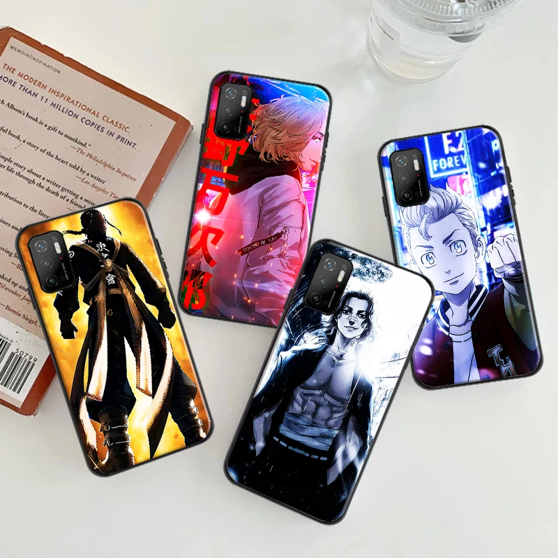 

Japanese Anime Tokyo Revengers Phone Case For Xiaomi POCO F3 GT X3 Pro X3 GT M3 M3 Pro X3 X3 NFC Soft silicone Cover Fundas