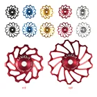 Lixada MTB дорожный велосипед керамический шкив из алюминиевого сплава задний переключатель 11T13T направляющий велосипедный подшипник колеса для 456 мм роликовый винт