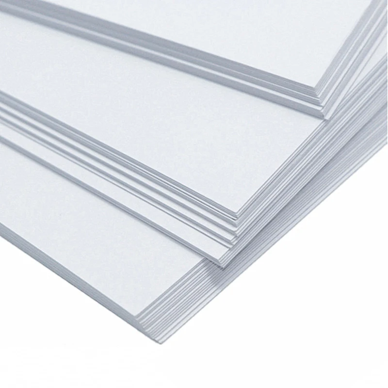 100 листов белая Крафтовая бумага формата А4 толстая картонная ручной работы 70-г/м2 - Фото №1