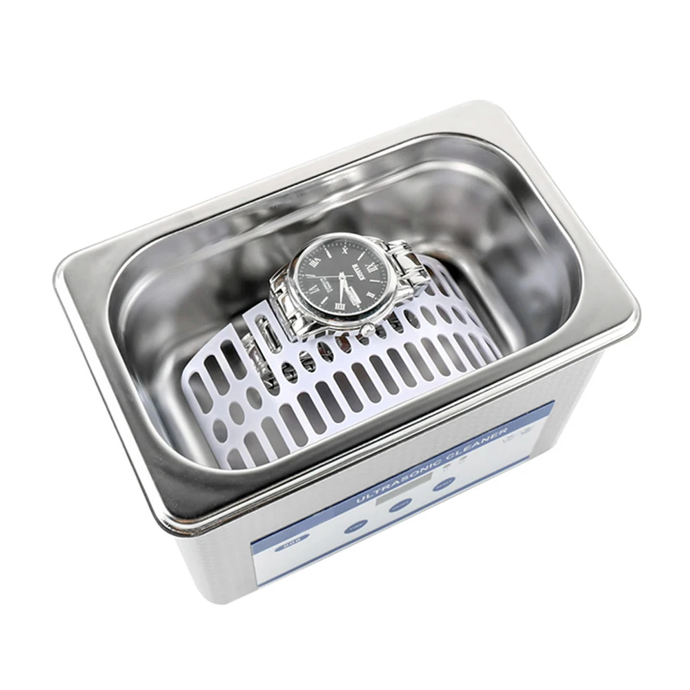 Portable Ultrasonic Cleaner 800ml 0.8L 35W 40kHz Ultrason With Basket For Cleaning Washing Jewelry Glasses Watch Denture |