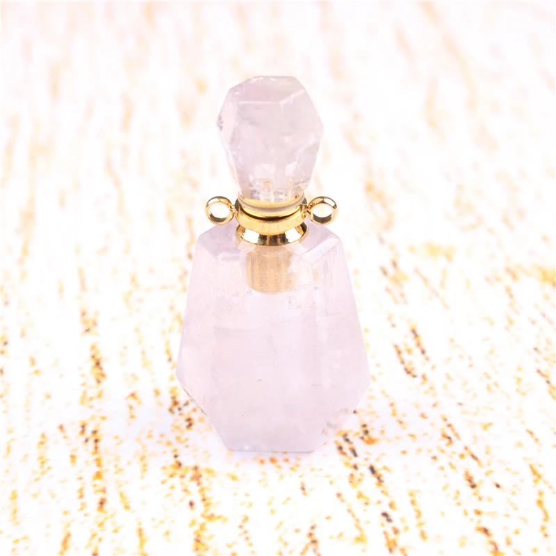 Розовый Фиолетовый Кристалл Мини флакон духов 3 мл портативный дорожный