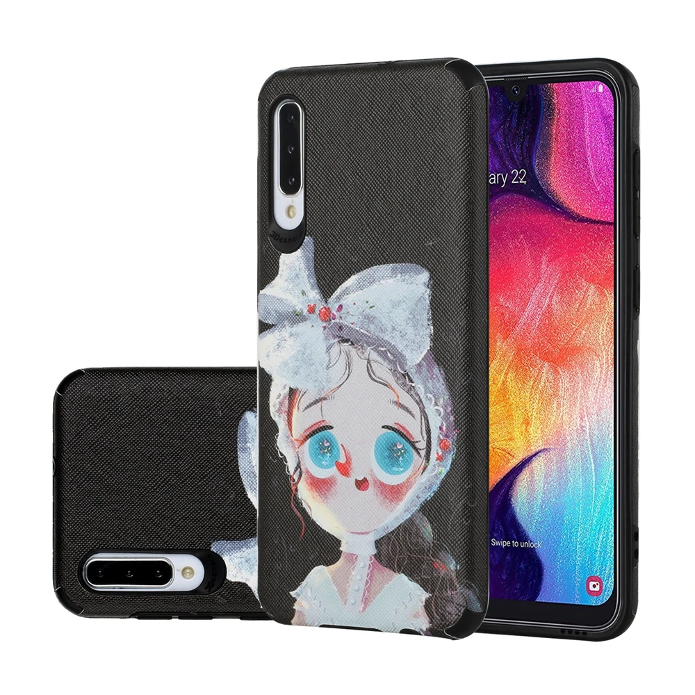 

for Coque Samsung A50 Case for Funda Samsung Galaxy A50 A20E A40 A30 A70 A10 Case Kawaii Unicorn Cat Anime Girl Phone Cover Capa