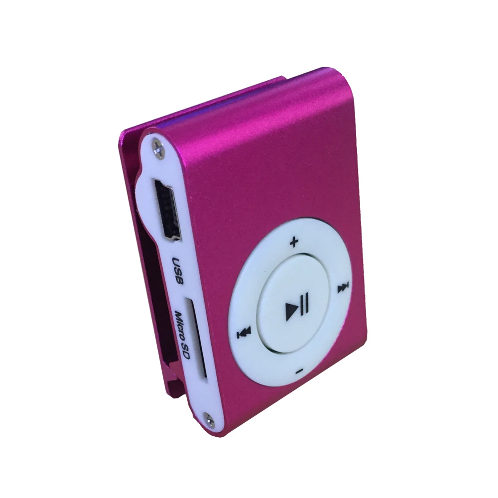 Клип Mp3 плеер зеркало Walkman Спорт Mp3 Водонепроницаемый мини портативный Lettore продвижение mp3 плеер reproductor mp3 lecteur mp3 - Цвет: Violet