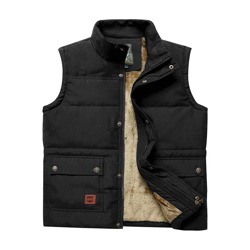 

2021 New Mens Jacket Sleeveless Vests Autumn Multi Pockets Travels Photographer Vest Male Khaki Military Jacket Waistcoat 5XL