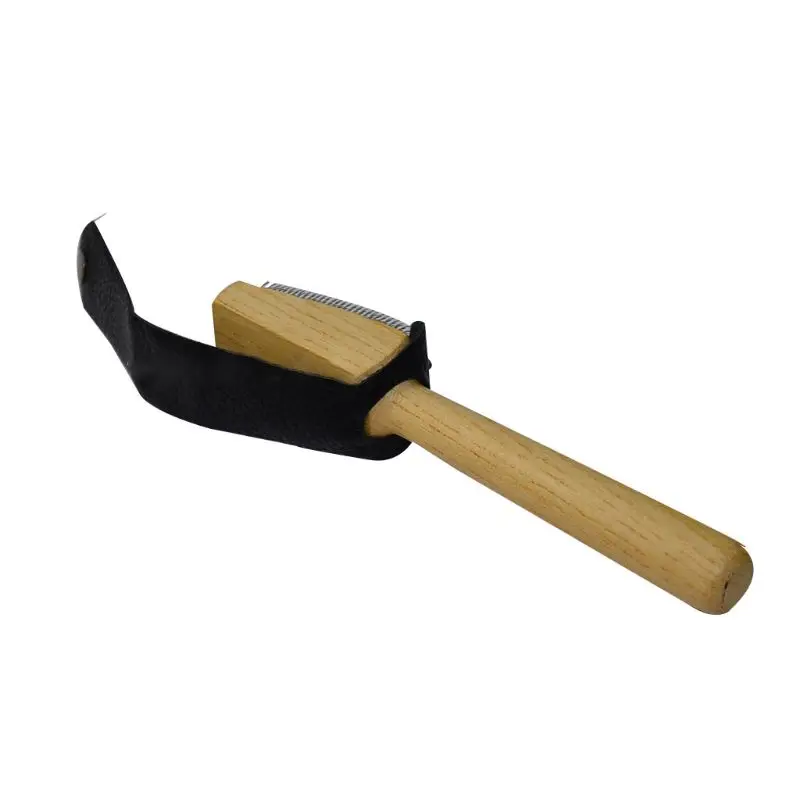 

Wire Brush Ballet Dance Shoe Brush PU Protector Cover Wood Handle Ballroom Suede Soles Latin Salsa Dance Shoes Maintenance Suppl