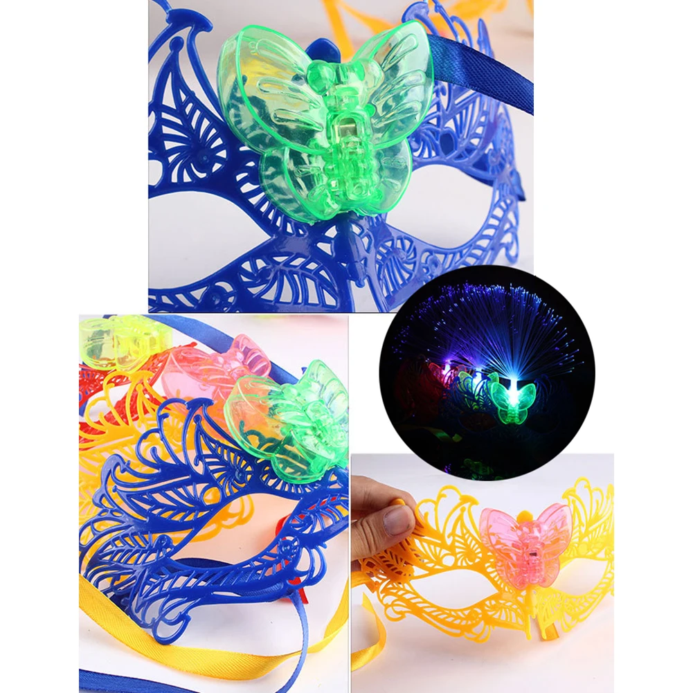 Светодиодный маска для Хэллоуина с защитой от пыли 7 цветов светящаяся зарядкой