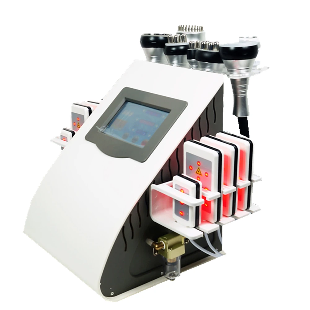 

Advanced 8 in1 40K Cavitation RF Vacuum Laser Radio Frequency Slimming Machine Fat Burning Liposuction Weight Loss
