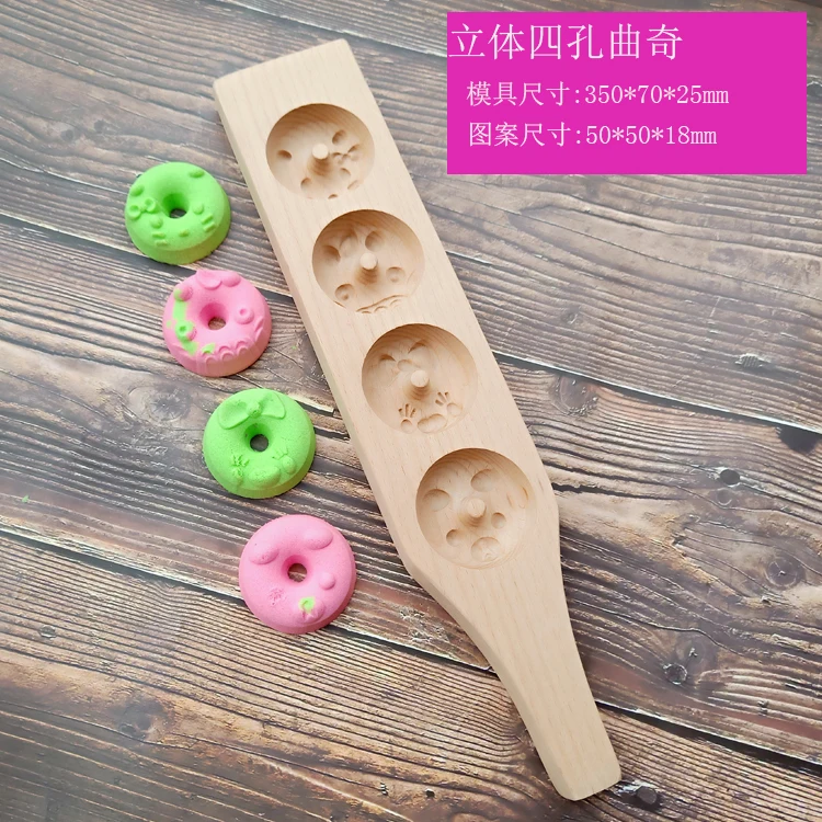 Деревянный лунный торта ручной работы с экологически чистой Кондитерские