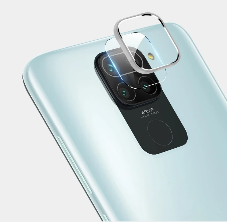 

Lens Ring Mobile Phone Camera Aluminum Alloy Anti-Scratch Anti-Fingerprint Protective Ring Film for Redmi Note 9 9S 9Pro 9ProMax