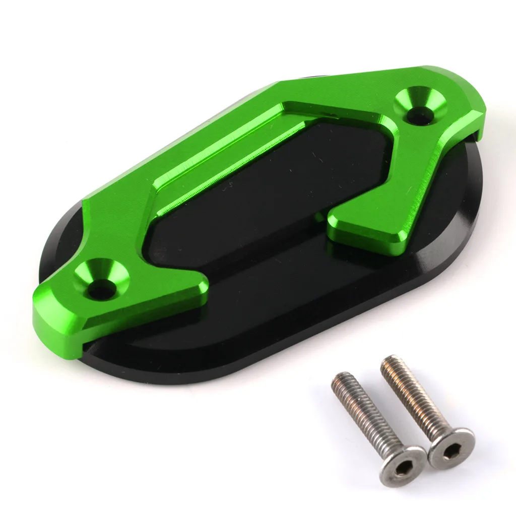 Мотоцикл CNC алюминиевый тормозной резервуар для топлива Крышка бака Kawasaki Ninja400 2018 2019 крышка чашки масла Ninja