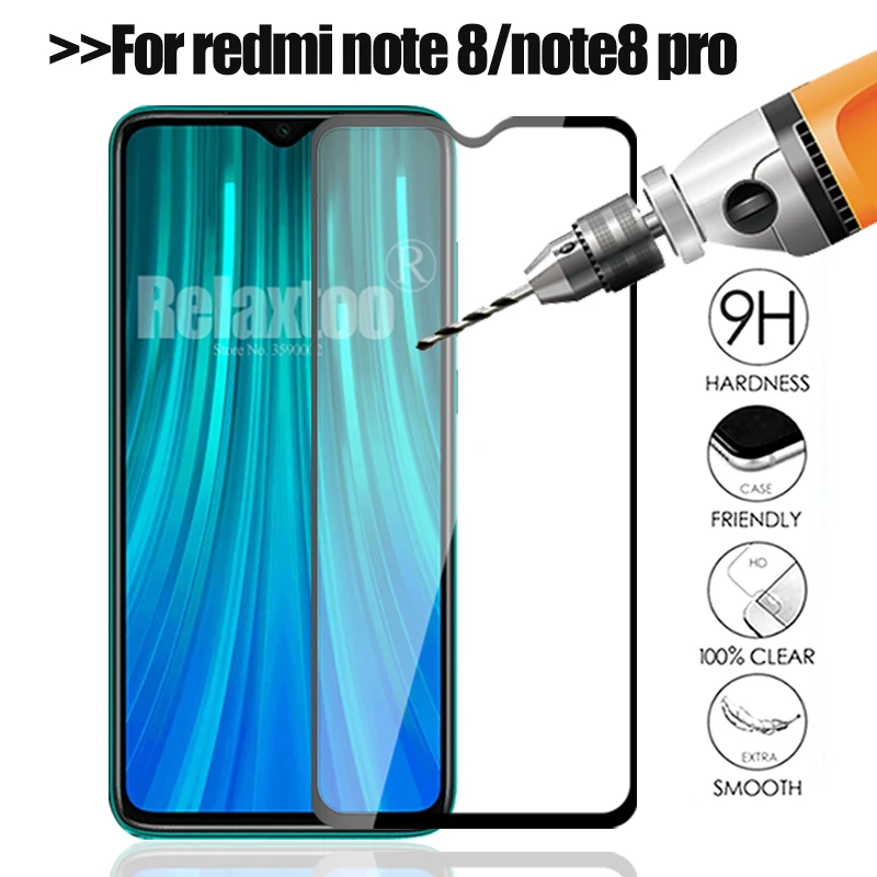 Защитное стекло redmi note 8 для Xiaomi pro защитное на xiomi xaomi 8pro note8pro защитная пленка