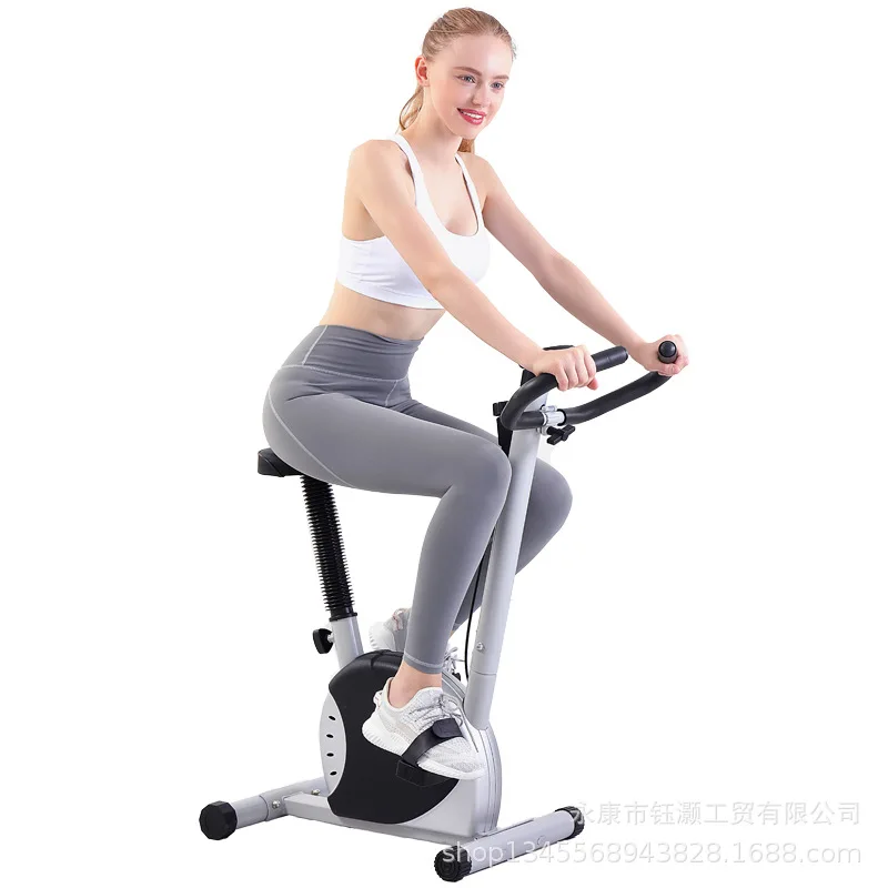 Легкий велотренажер домашний велосипед оборудование для фитнеса ленточная