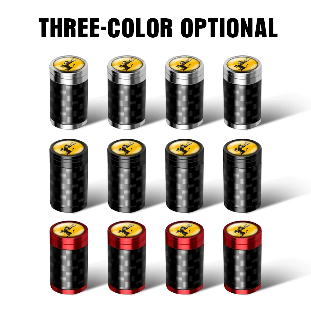 4 шт. крышка клапана автомобильной шины колпачок для защиты воздуха Farah Donkey Ferrari Audi