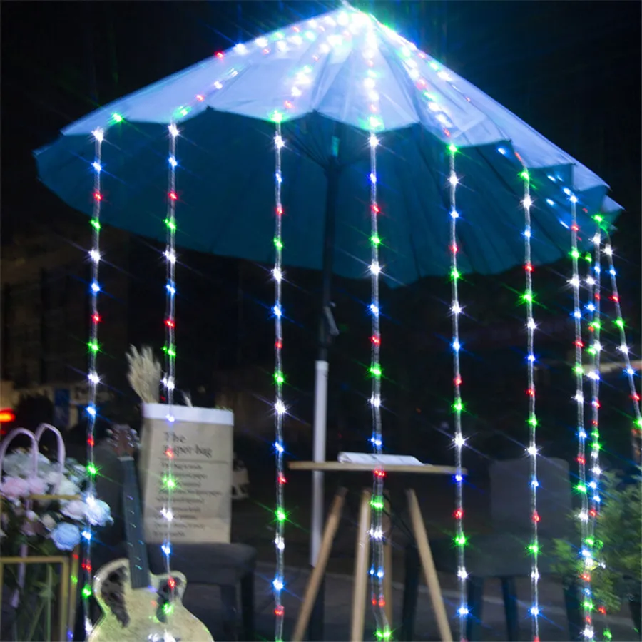 BEIAIDI 3x3 м 320LED водопад занавес светящиеся гирлянды светодиодные светильник