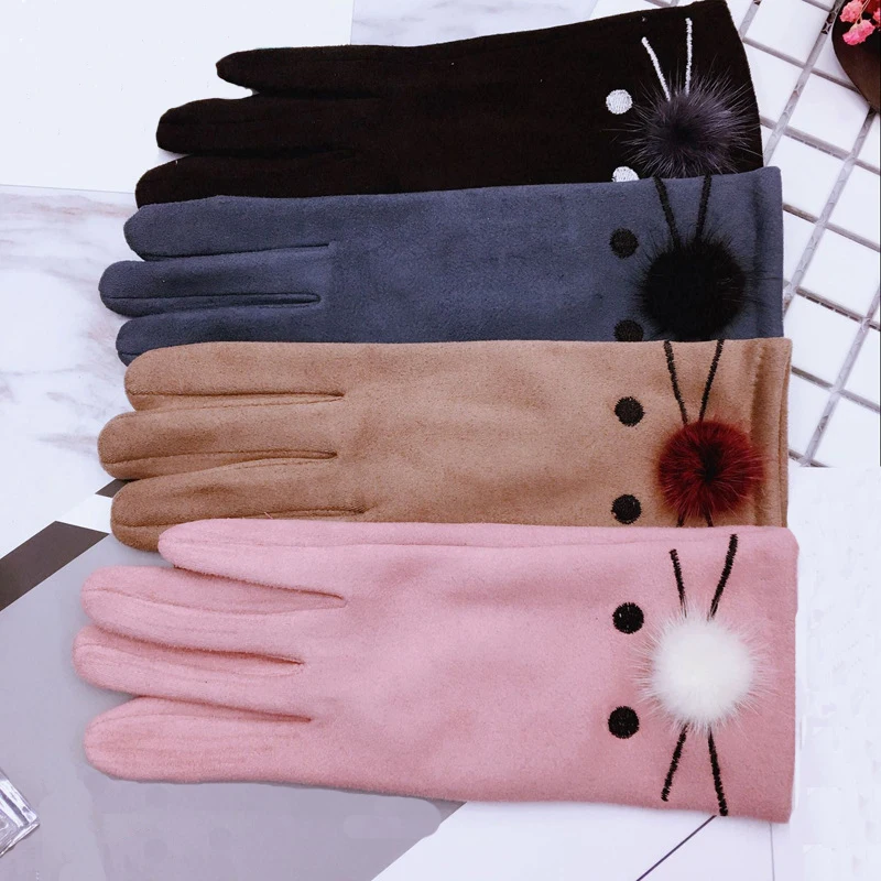 Модные женские зимние милые теплые кашемировые мягкие удобные повседневные