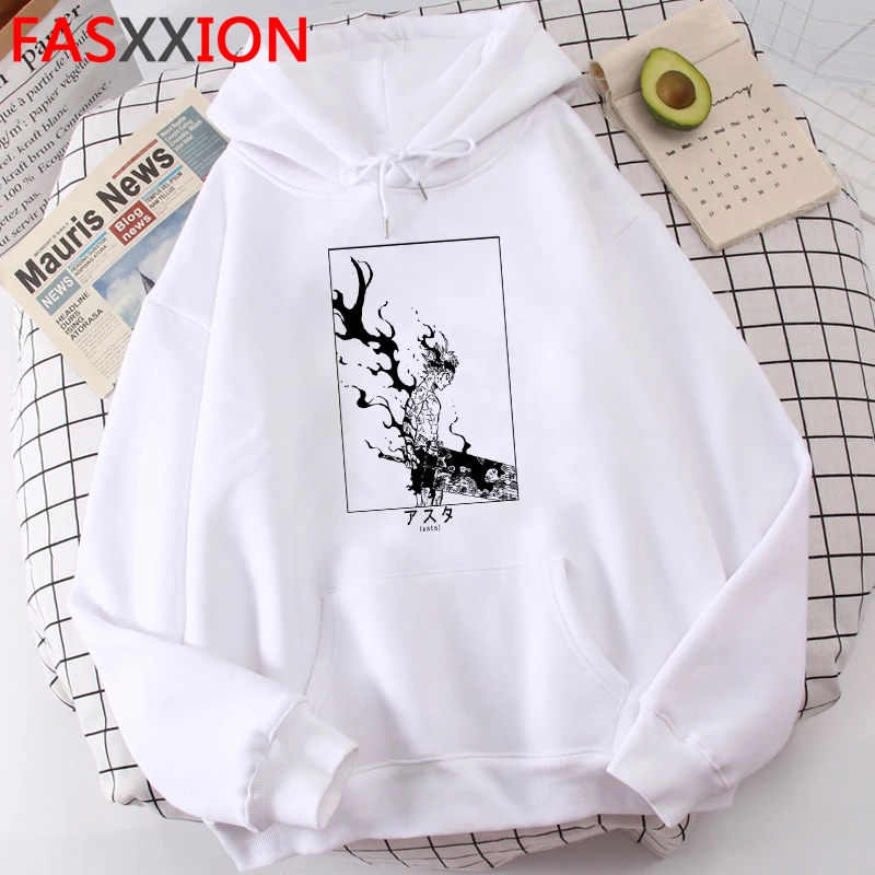 

Black Clover hoodies men graphic grunge men hoody y2k aesthetic printed