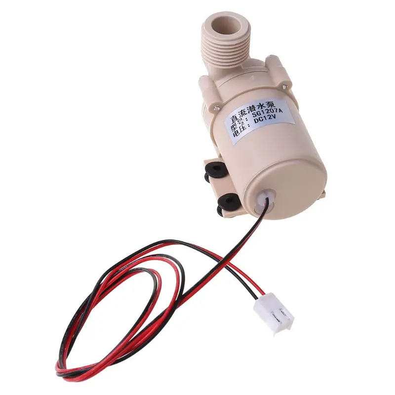 12V Solar Dompelpompen Горячая водяная помпа циркуляция 212 ° F Borstelloze Motor Hoge Druk|Насосы| |