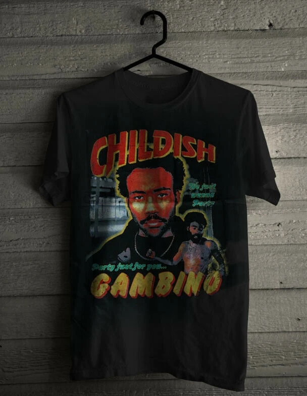 

Детский Gambino это Америка Тур merch футболка мы просто хотим вечеринки S-2XL