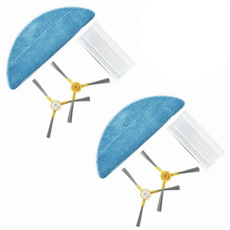 

Боковая щетка Hepa фильтр Швабра полотна аксессуары для робота-пылесоса робот фильтры запасных частей для Neatsvor X500