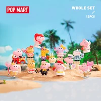 pop mart whole box peppa pig wedding baby series series mystery box 12pcs birthday gift toy free shiping
