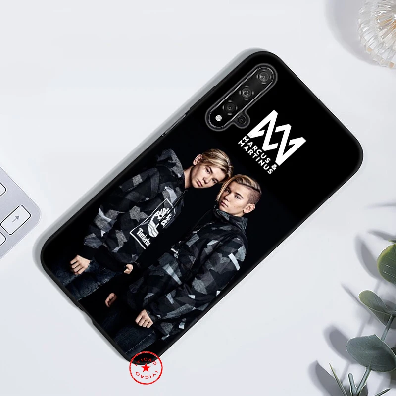 IYICAO Marcus &amp Martinus Soft Case for Huawei Honor 20 10 9 9X 8X 8C 7X 7C 7A 6A Lite Pro View Note Silicone |