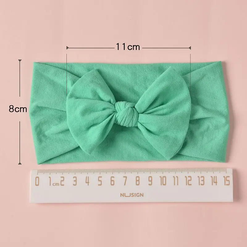 30 цветов Детская повязка на голову девушка ленты Аксессуары Тюрбан завязанный