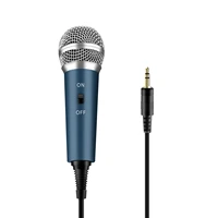 mini microphone mic 3 5mm plug mobile phone noise reduction wired singing accessories portable omnidirectional voice recording