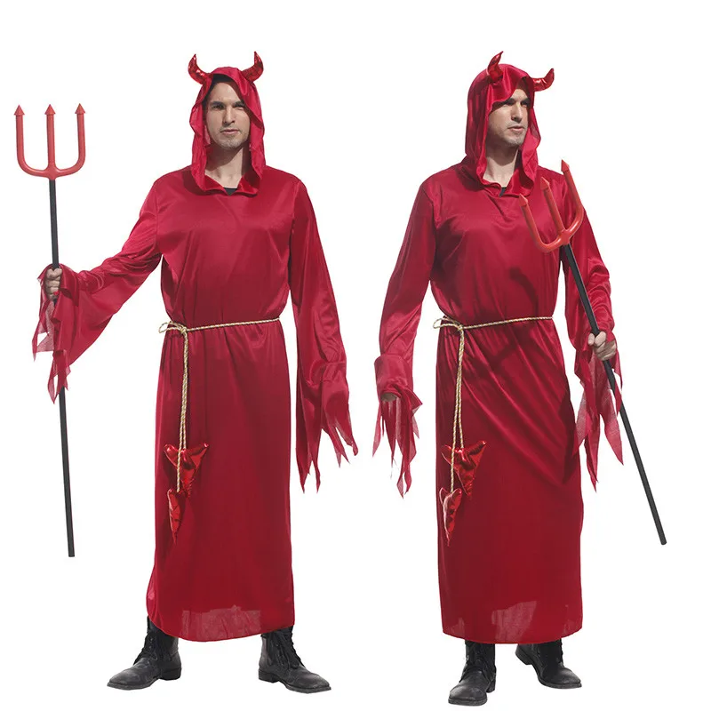 Костюм для косплея на Хэллоуин взрослых маскарадные сценические костюмы демон