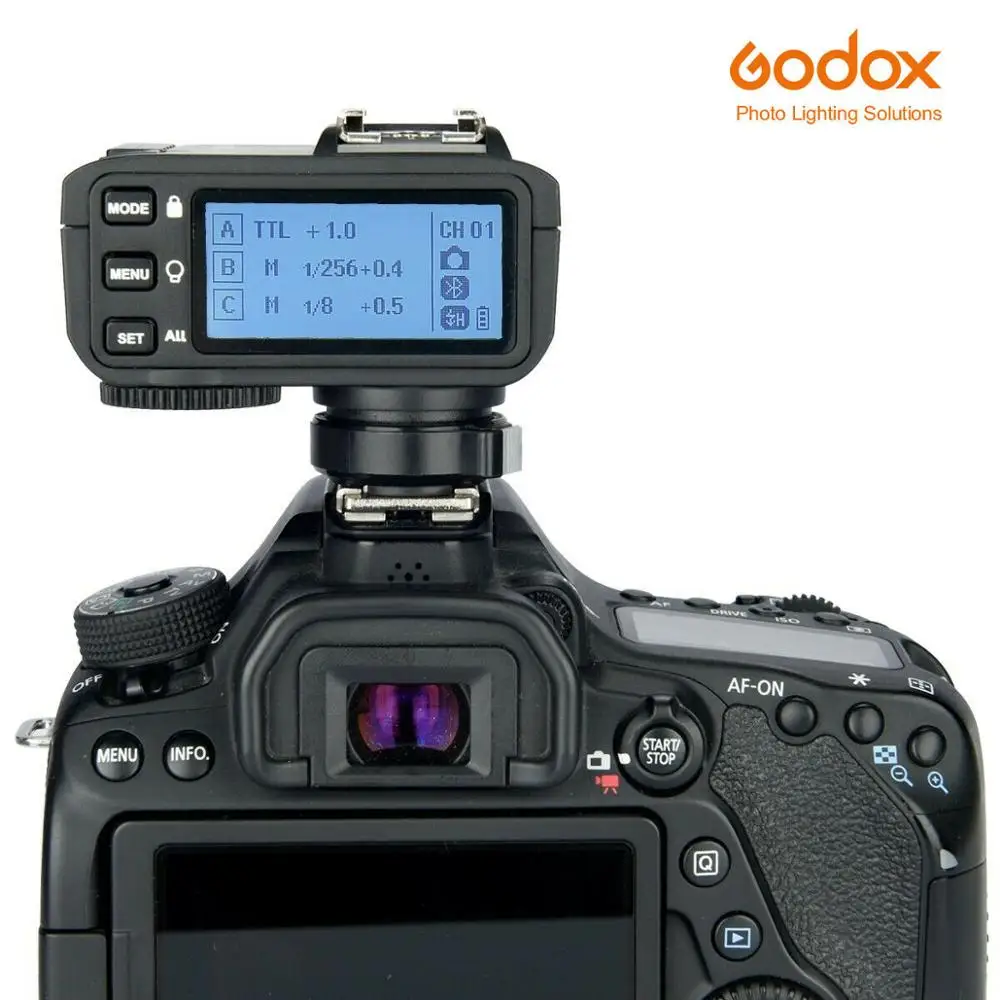 Беспроводной триггер Godox X2 X2T беспроводной для Canon Nikon Sony Fuji Olympus Pentax с поддержкой