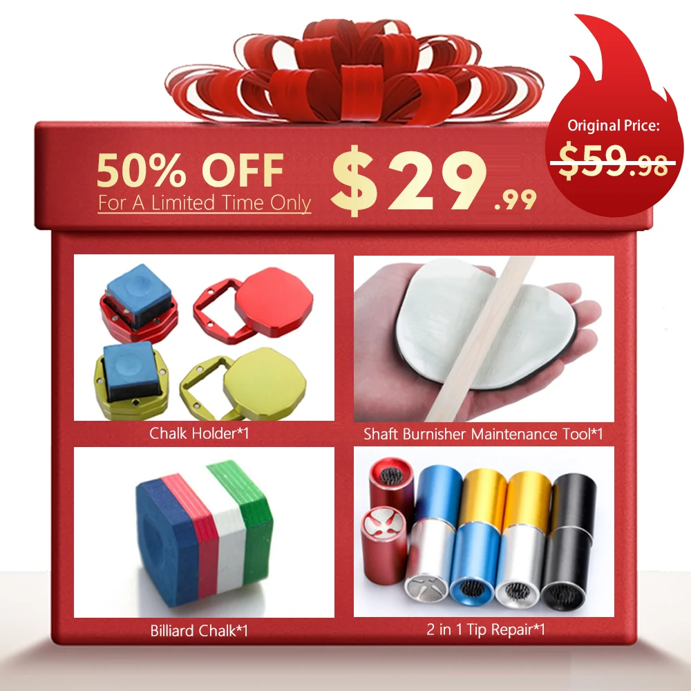 Оригинальный Комбинации с бильярдные аксессуары мелки держатель мела